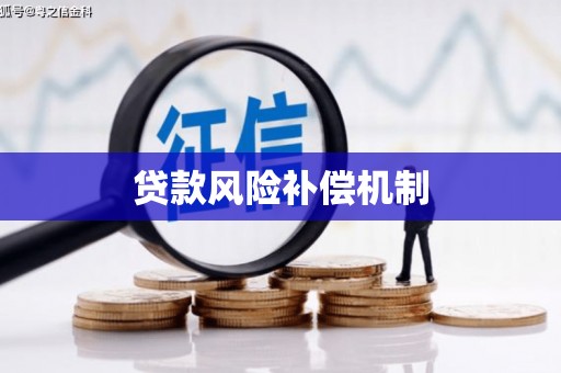 比如贷款风险补偿机制