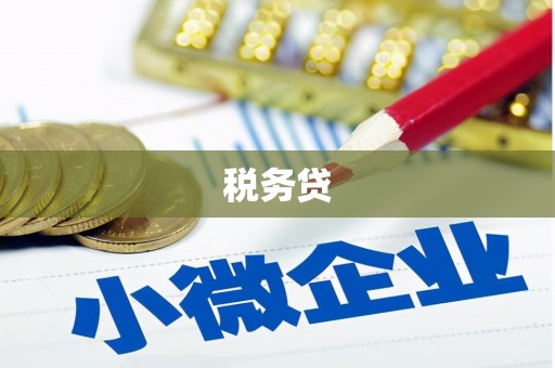 比如税务贷