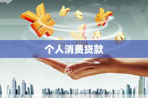 比如个人消费贷款