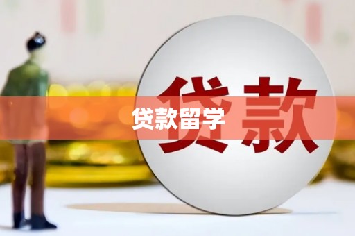 比如贷款留学