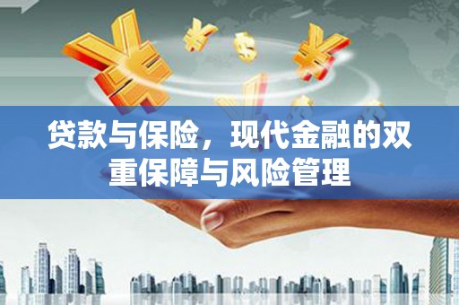 比如贷款与保险，现代金融的双重保障与风险管理