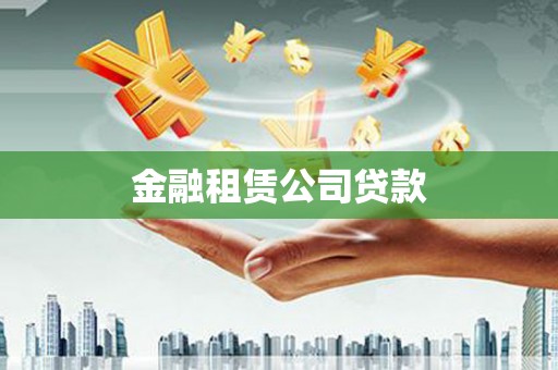 比如金融租赁公司贷款