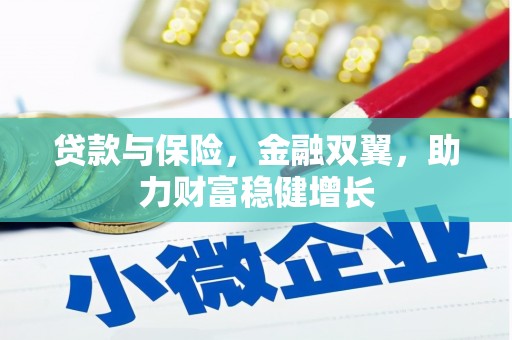 比如贷款与保险，金融双翼，助力财富稳健增长