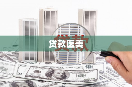 比如贷款医美