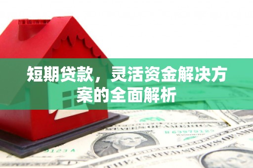 比如短期贷款，灵活资金解决方案的全面解析