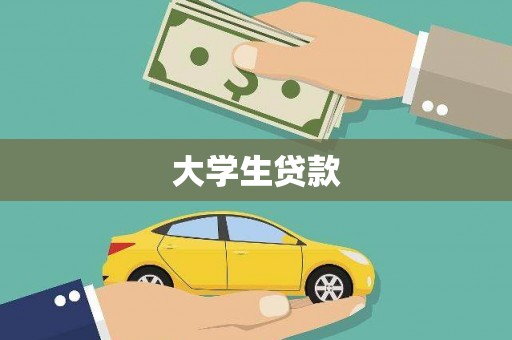 比如大学生贷款
